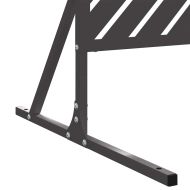 Екран за уединение Черно Стомана