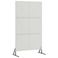 Екран за уединение Сив Стомана