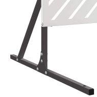 Екран за уединение Сив Стомана