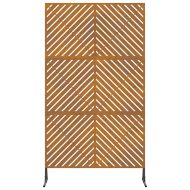 Екран за уединение Сив Стомана