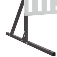 Екран за уединение Сив Стомана