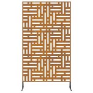 Екран за уединение Сив Стомана