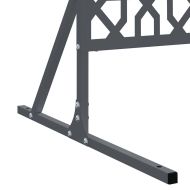 Екран за уединение Антрацит Стомана