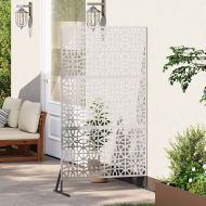 Екран за уединение Сив Стомана