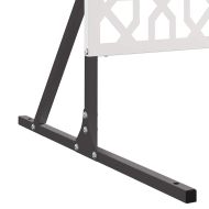 Екран за уединение Сив Стомана