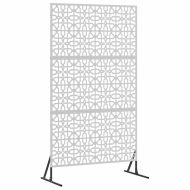 Екран за уединение Сив Стомана