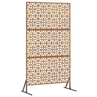 Екран за уединение Сив Стомана