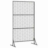 Екран за уединение Сив Стомана