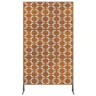 Екран за уединение Сив Стомана