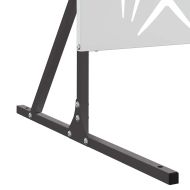 Екран за уединение Сив Стомана