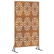 Екран за уединение Сив Стомана