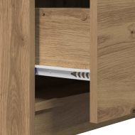 Шкаф за баня с чекмедже Дъб 59 x 37 x 59 cm Инженерно дърво