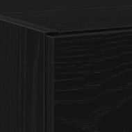 Шкаф за баня с рафт Черния дъб 59 x 37 x 59 cm Инженерно дърво