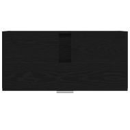 Шкаф за баня с рафт Черния дъб 78 x 37 x 59 cm Инженерно дърво