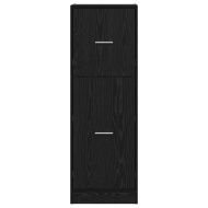 Аптекарски шкаф Черен дъб 40 x 41 x 118 см Инженерно дърво