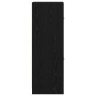 Аптекарски шкаф Черен дъб 40 x 41 x 118 см Инженерно дърво