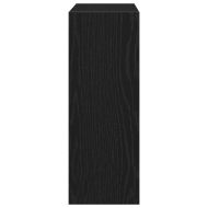 Шкаф за обувки Черния дъб 60 x 21 x 57 cm Инженерно дърво