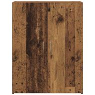 Офис шкаф с рафт Старо дърво 60 x 32 x 77.5 Инженерно дърво