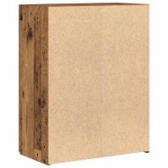 Офис шкаф с рафт Старо дърво 60 x 32 x 77.5 Инженерно дърво