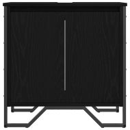 Шкаф за мивка в баня Черния дъб 60 x 35 x 60 см Инженерно дърво