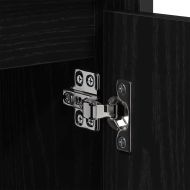 Шкаф за мивка в баня Черния дъб 60 x 35 x 60 см Инженерно дърво