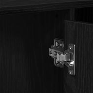 Шкаф за мивка в баня Черния дъб 91 x 35 x 60 см Инженерно дърво