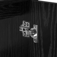 Шкаф за баня с врата Черния дъб 63 x 29 x 55 cm Инженерно дърво