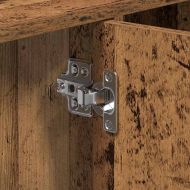 Шкаф за баня с рафт Старо дърво 90 x 29 x 55 см Инженерно дърво