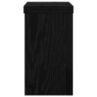 Стойка за растения 2 pcs Черния дъб 10 x 10 x 18 cm