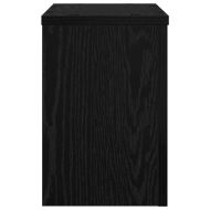 Стойка за растения 2 pcs Черния дъб 20 x 20 x 30 cm