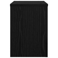 Стойка за растения 2 pcs Черния дъб 25 x 25 x 35 cm