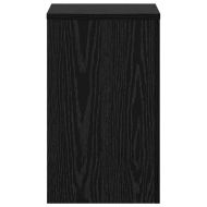 Стойка за растения 2 pcs Черния дъб 30 x 30 x 50 cm