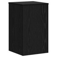 Стойка за растения 2 pcs Черния дъб 30 x 30 x 50 cm