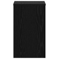 Стойка за растения 2 pcs Черния дъб 30 x 30 x 50 cm