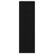 Стойка за растения 2 pcs Черния дъб 25 x 25 x 80 cm