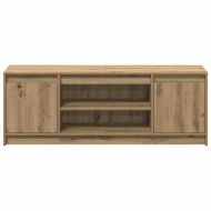 ТВ Единици Кафяво 139,5 x 34 x 50 см Инженерно дърво