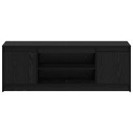 ТВ Единици Черно 139,5 x 34 x 50 см Инженерно дърво