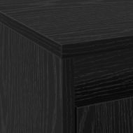 ТВ Единици Черно 139,5 x 34 x 50 см Инженерно дърво