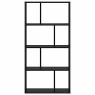 Книжник Черен дъб 60 x 20 x 120 см Инженерно дърво