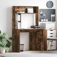 Бюро с рафт Димян дъб 91 x 50 x 149 см Инженерно дърво