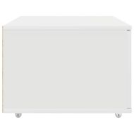 Чекмеджетен шкаф Бяло 55 x 45 x 33.5 см Инженерно дърво