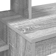 Бюро с рафт Сив Сонома 100 x 40 x 90 cm Инженерно дърво