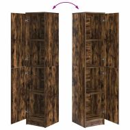 Хайтборд Опушен дъб 35 x 39 x 168 см Инженерно дърво