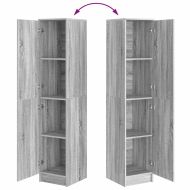 Висок шкаф Сив Сонома 35 x 39 x 168 см