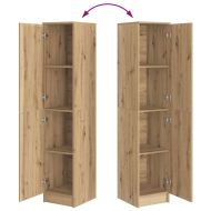 Хайтборд дъб артизан 35 x 39 x 168 см Инженерно дърво