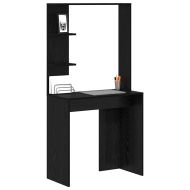 Бюро с рафт Черния дъб 78,5 x 37 x 154,5 см Инженерно дърво