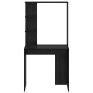 Бюро с рафт Черния дъб 78,5 x 37 x 154,5 см Инженерно дърво