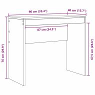 Бюро Черния дъб 90 x 40 x 76 см