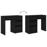 Бюро с чекмедже Черния дъб 90 x 37.5 x 75 см Инженерно дърво