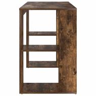 Бюро с рафт Димян дъб 130 x 50.5 x 75 см Инженерно дърво